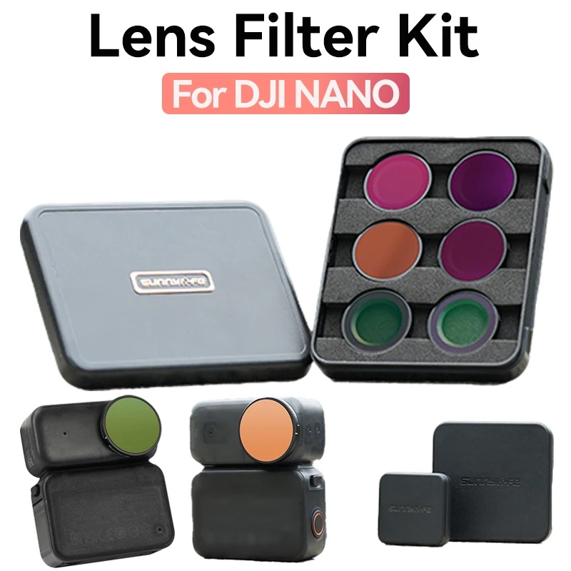 Nd Filter Set - For DJI OSMO Nano ND Lens