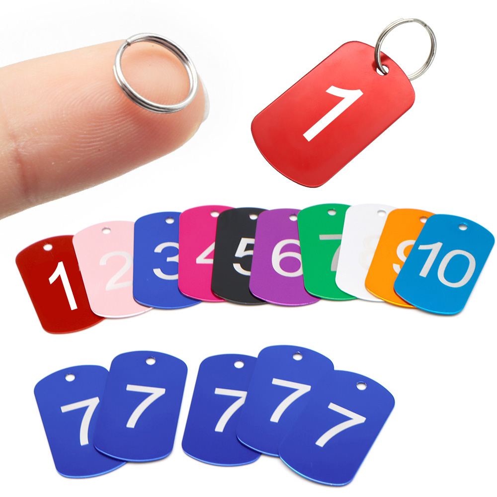 Photography Rules - Number Tag Rectangular Aluminum Dog Plate