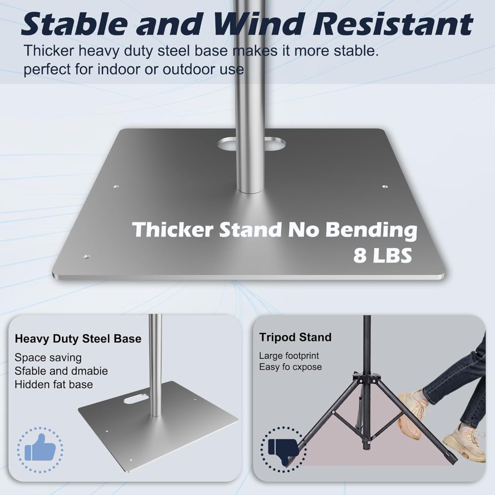 Backdrop Stand Kit - Furniture Heavy Duty Backdrop Stand, 10x10ft