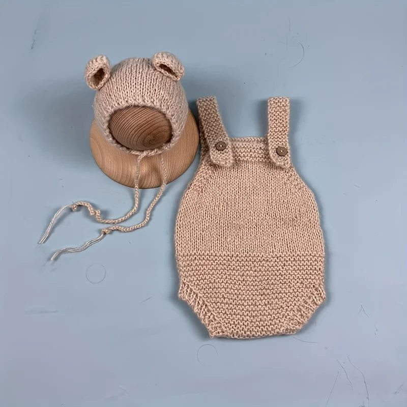 Photography Outfit - Crochet Knitted Baby Photography Costume Newborn