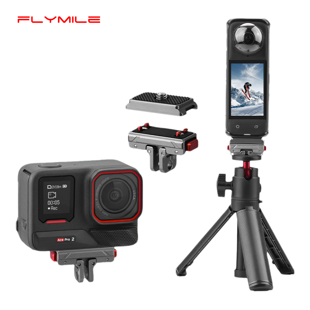 Camera Cage Baseplate - Flymile Magnetic Adapter Mount Base for