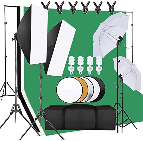 Backdrop Stand Kit - Cost-effective Photo Studio Equipment Set Include