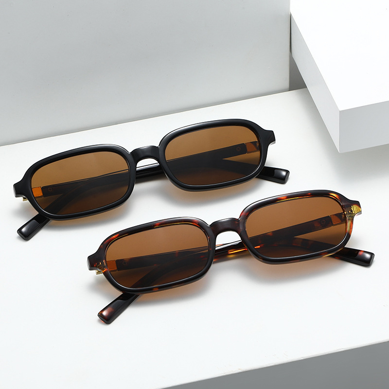 Photography Fashion - New Small Square Frame Sunglasses Women's