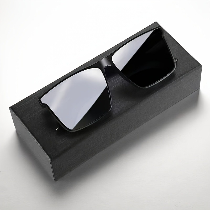 Photography Fashion - Men'S Simple Black Square Fashion Glasses,for