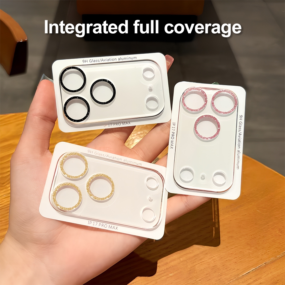 Photography Product - Glitter Camera Lens Protector for iPhone