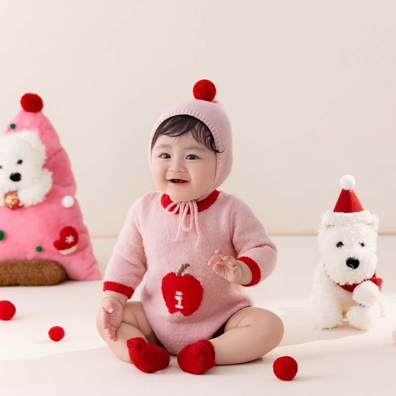 3-4Month Baby Cute Jumpsuit Ro - Photography Outfit review and price