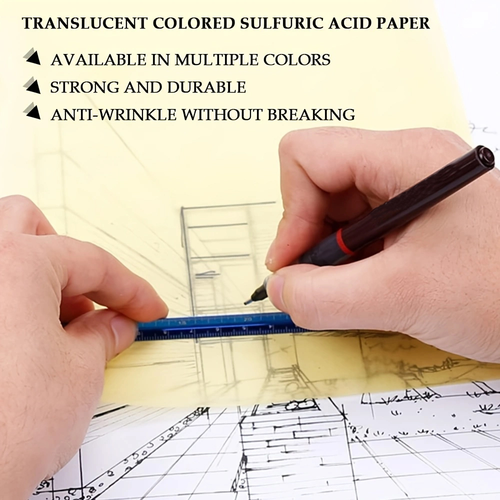 50 Sheet A6/A4 Translucent Tra - Photography Types review and price