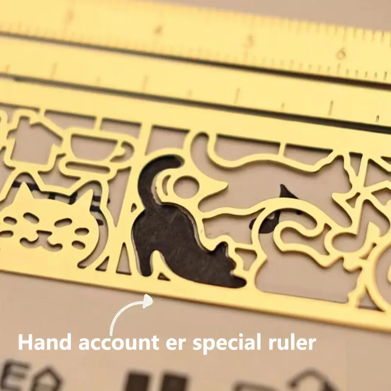 Cute Cat Double Sided Ruler Bo - Photography Rules review and price