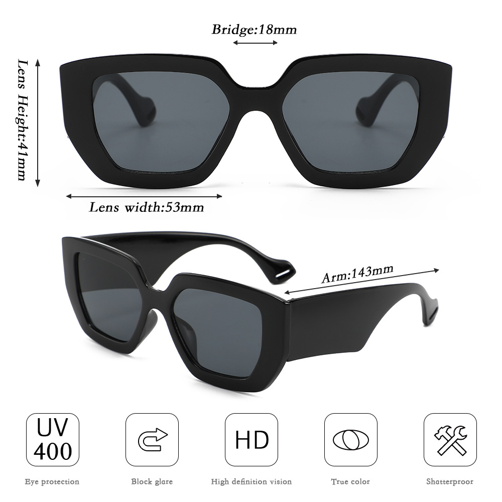 Super Large BoxSunglasses Wome - Photography Fashion review and price