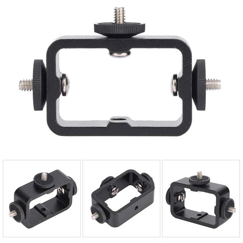 3 in 1 Holder Head Mount Flash - Camera Cage Baseplate review and price