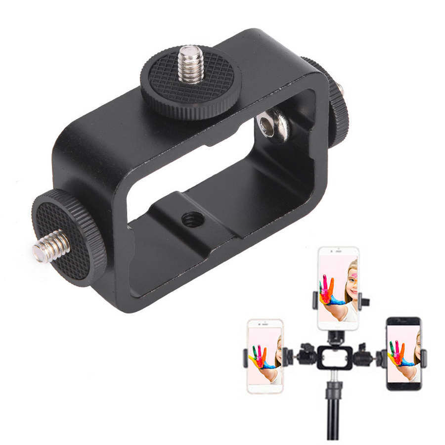 3 in 1 Holder Head Mount Flash - Camera Cage Baseplate review and price