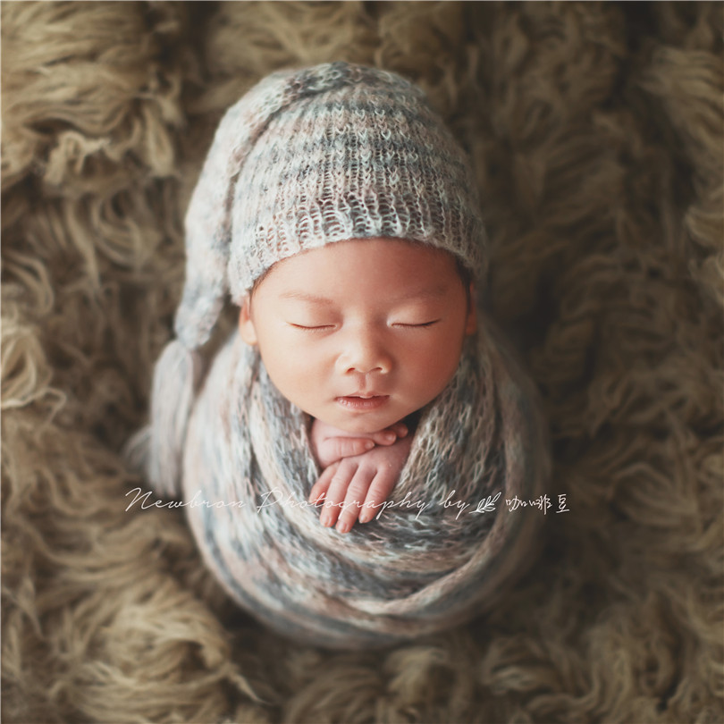 Knit Jersey Wrap And Hat Sets  - Photography Outfit review and price