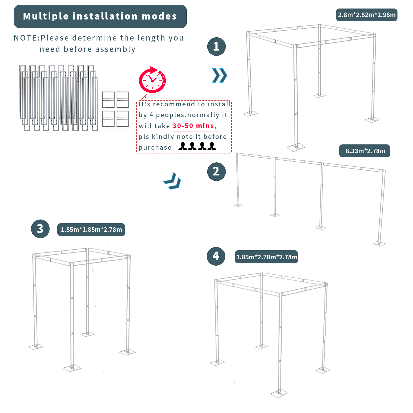 Heavy Wedding Backdrop Stand K - Backdrop Stand Kit review and price