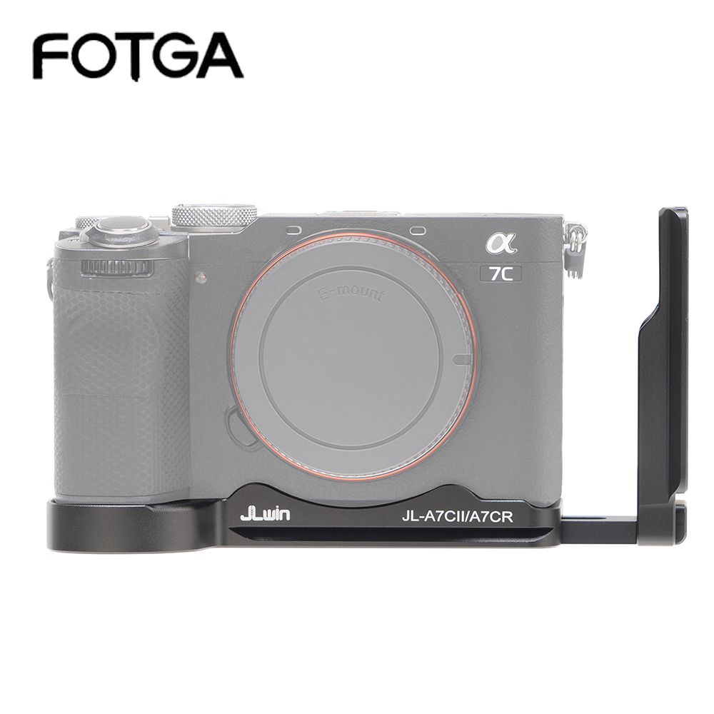 FOTGA L Shape For Sony A7C2 A7 - Camera Cage Baseplate review and price