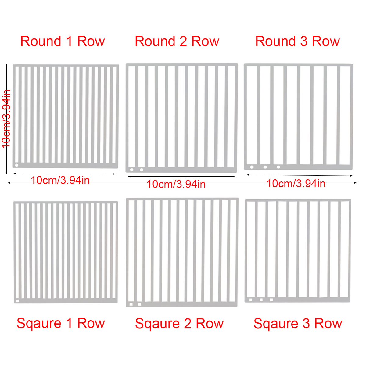 1pc 1/2/3 Row Round/Square Dia - Photography Rules review and price