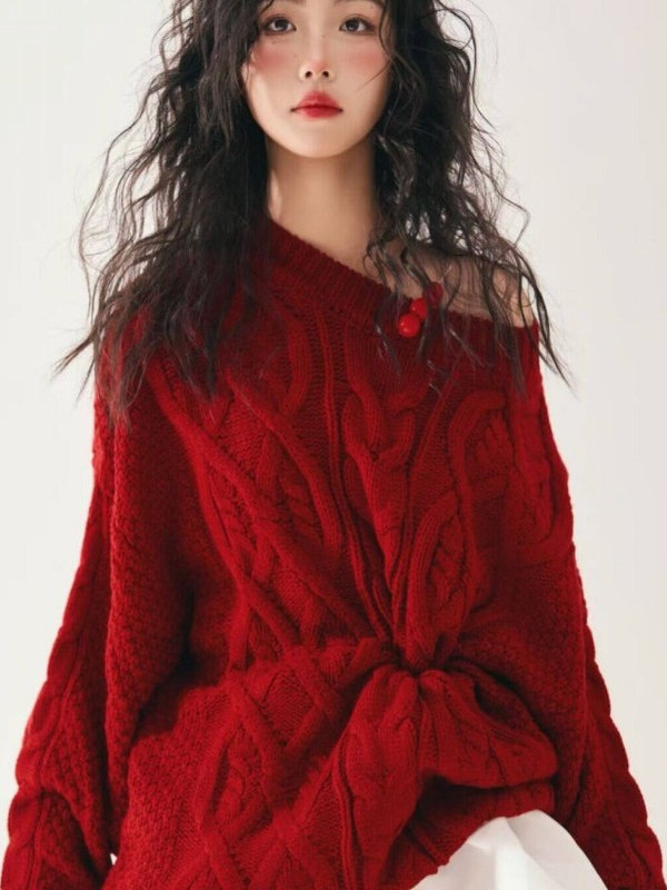 Red Sweater Girl Studio Art Ph - Photography Young review and price