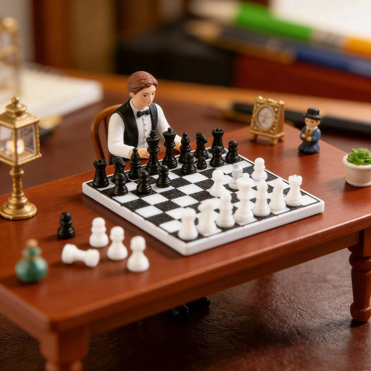 1set/Miniature black and white - Photography Product review and price