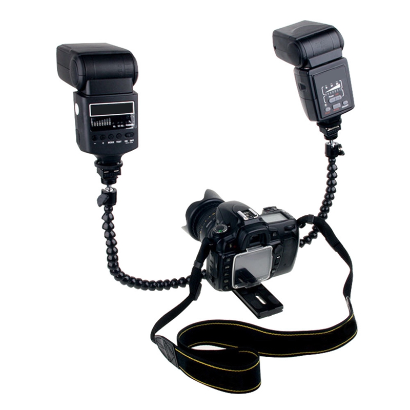 Flexible Dual Arm Hot Shoe Fla - Photography Ratio review and price