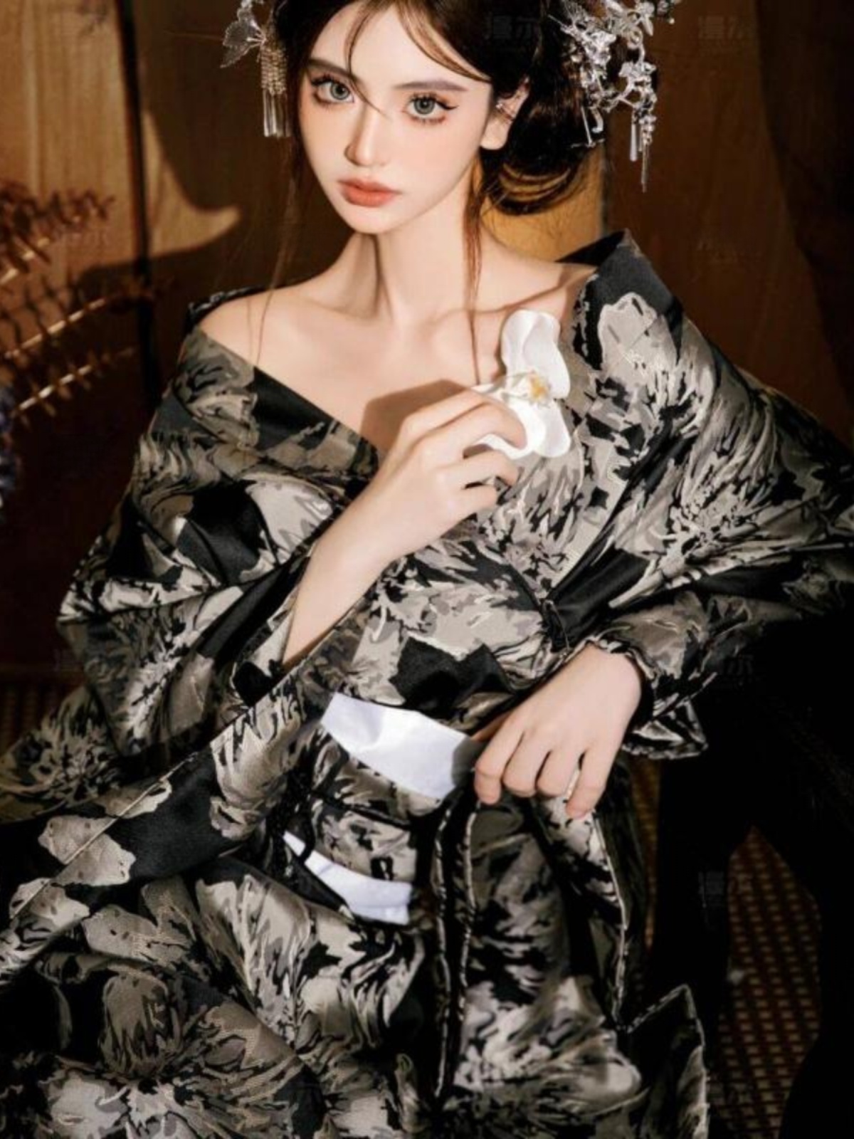 New Style Kimono Bathrobe Phot - Photography Young review and price