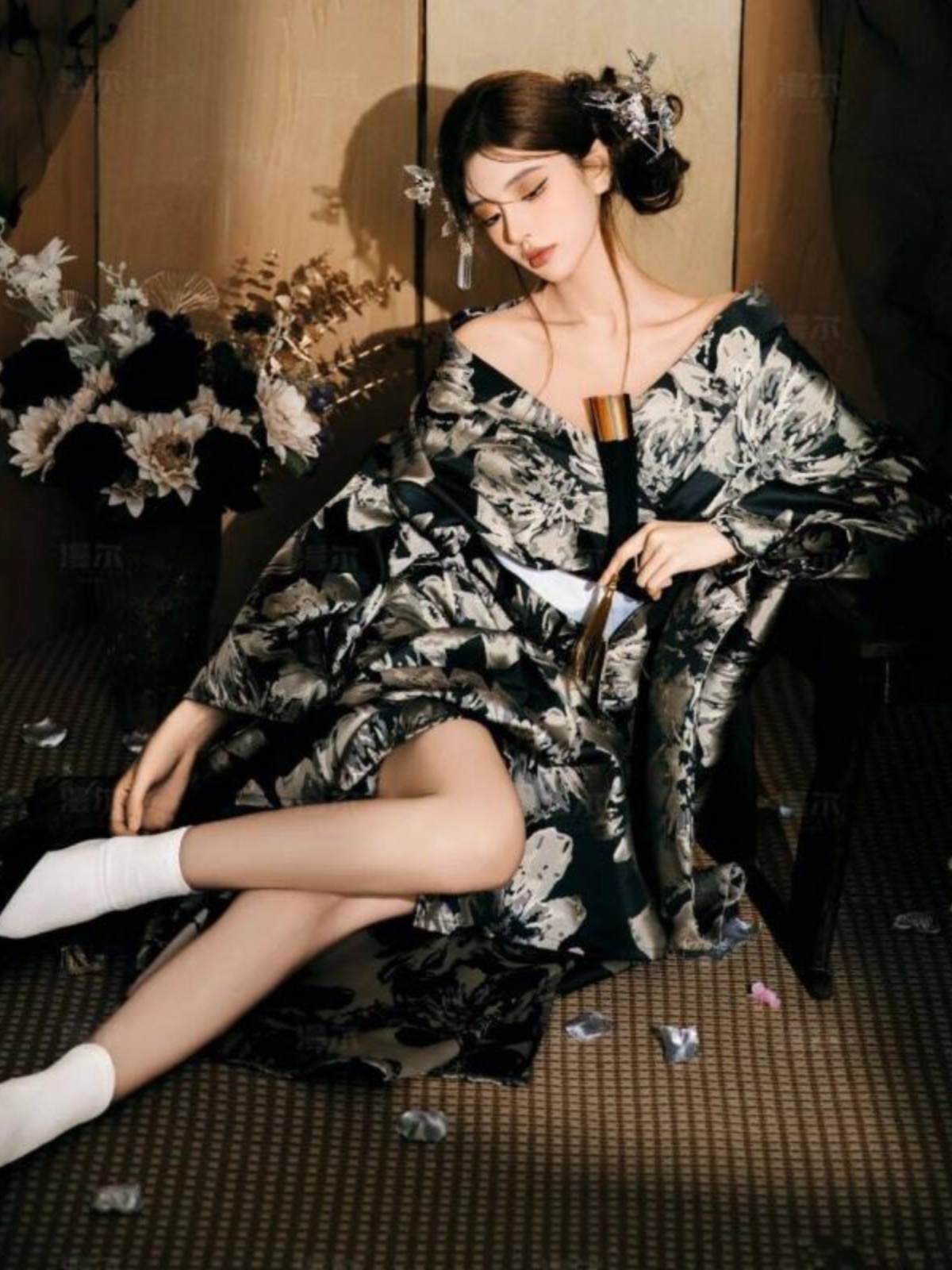 New Style Kimono Bathrobe Phot - Photography Young review and price
