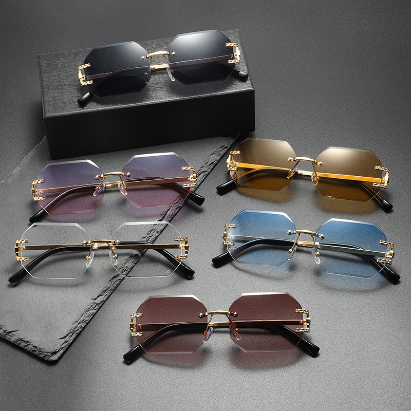 New small rectangular frameles - Photography Fashion review and price