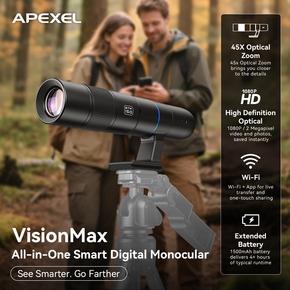 APEXEL 45X Optical Zoom Vision - Photography Ratio review and price