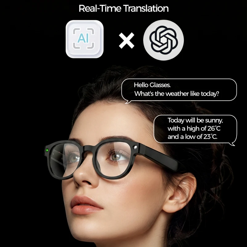 6K HD AI Camera Glasses 800MP  - Photography Product review and price