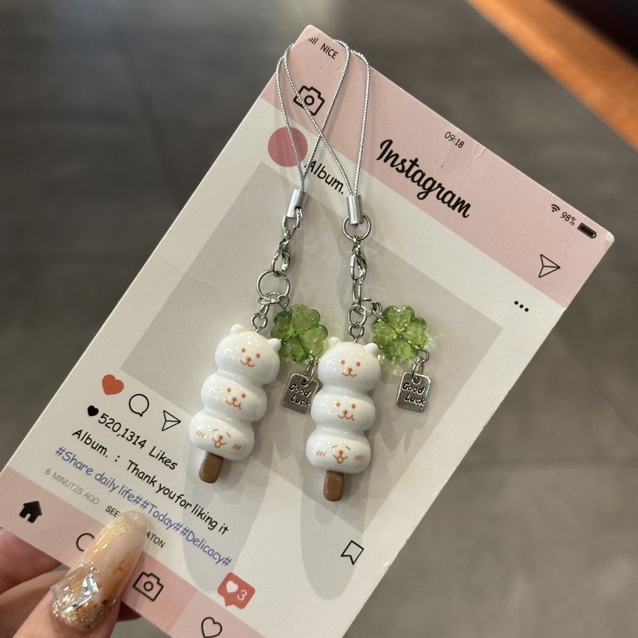 Joke Bear Lucky Leaf Phone Cha - Photography Rules review and price