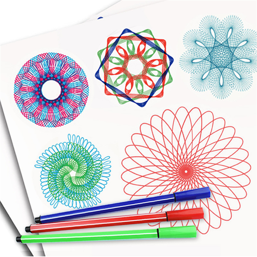 27Pcs Spirograph Drawing Toys  - Photography Rules review and price