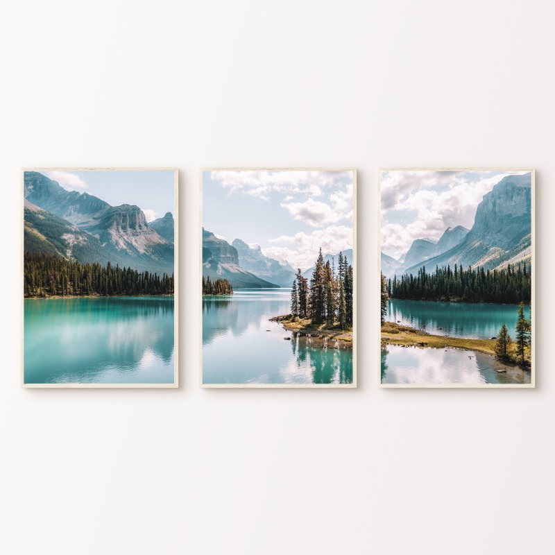 Canada Mountain Lake Poster Sc - Photography Poster review and price