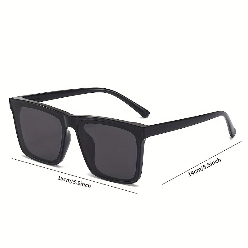 Men'S Simple Black Square Fash - Photography Fashion review and price