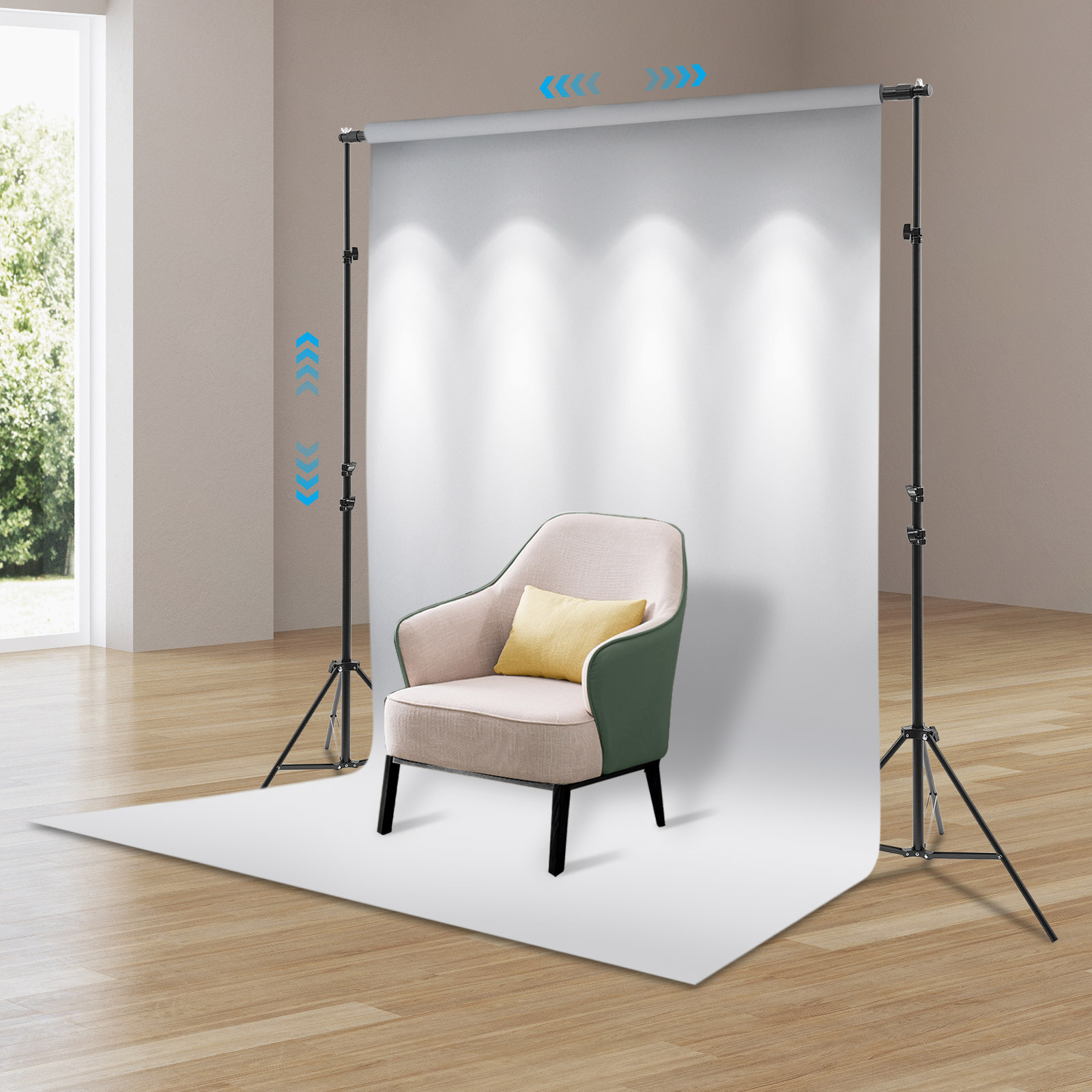 Photo Background Stand Kit, Po - Backdrop Stand Kit review and price